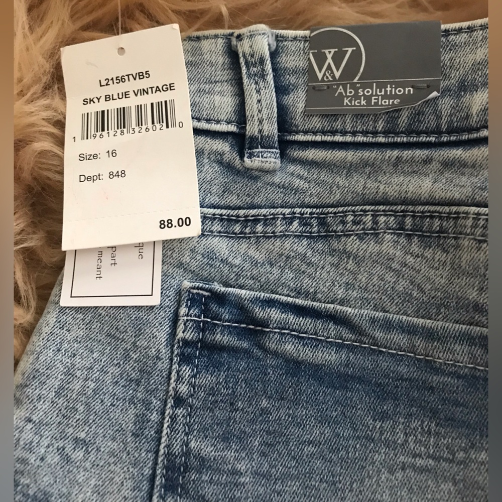 Wit &Wisdom 16 Kick Flare Jeans - Picture 1 of 5